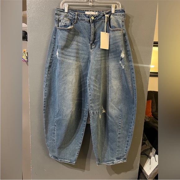 Kancan barrel jeans size 29 - Picture 2 of 4